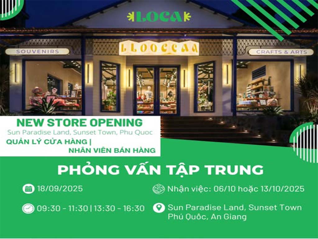 Việc Làm Tại LOCA SOUVENIRS Phú Quốc