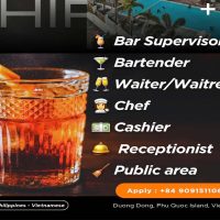 Tuyển dụng Rosso Bar & Khách sạn VLC Phú Quốc